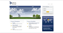 Desktop Screenshot of libertyeurope.ie
